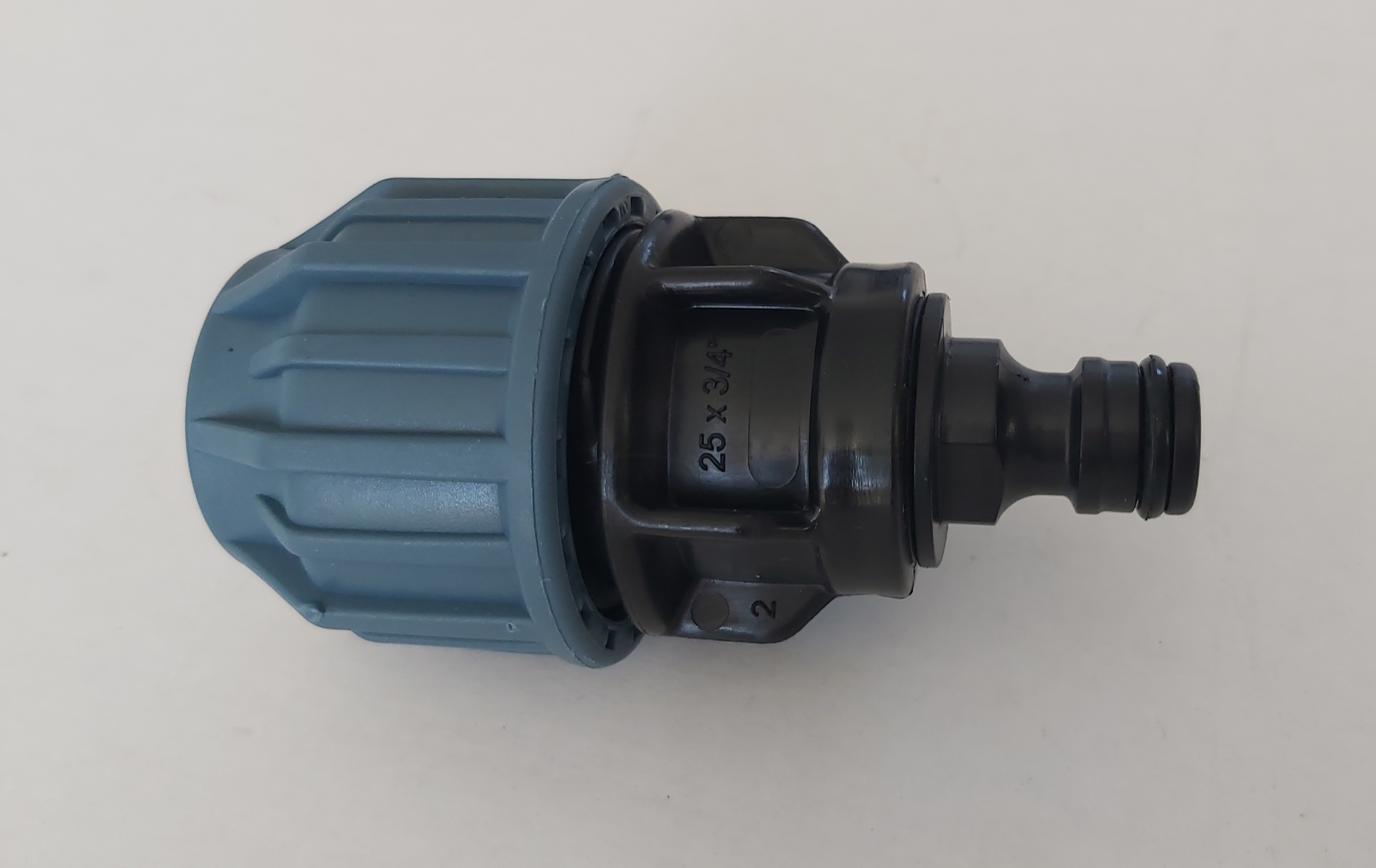 (Bild für) 25 mm PE-Rohr Anschluss 3/4"IG mit Schnellkupplung